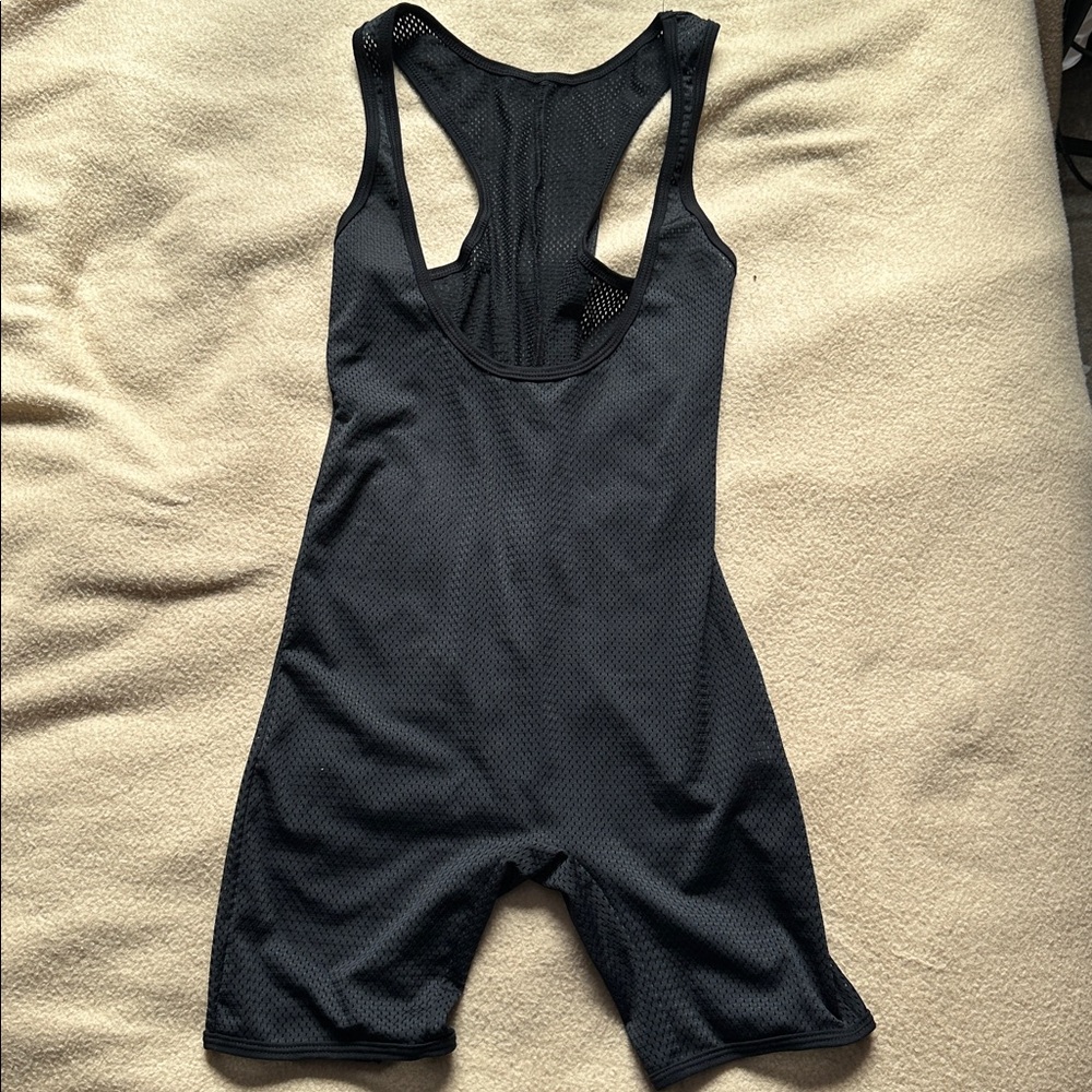NWOT Go Softwear Hardcore Black Mesh Men’s Singlet w/Zipper